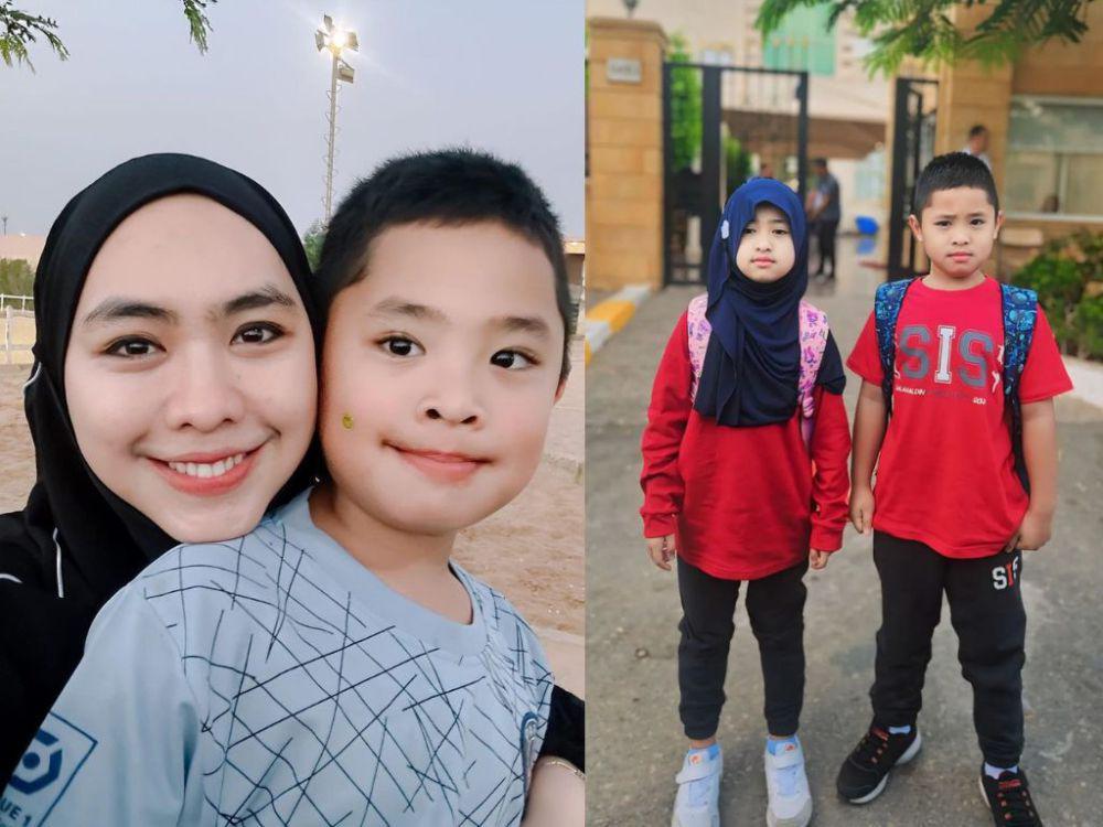 7 Potret Aktivitas Buah Hati Oki Setiana Dewi saat Tinggal di Mesir
