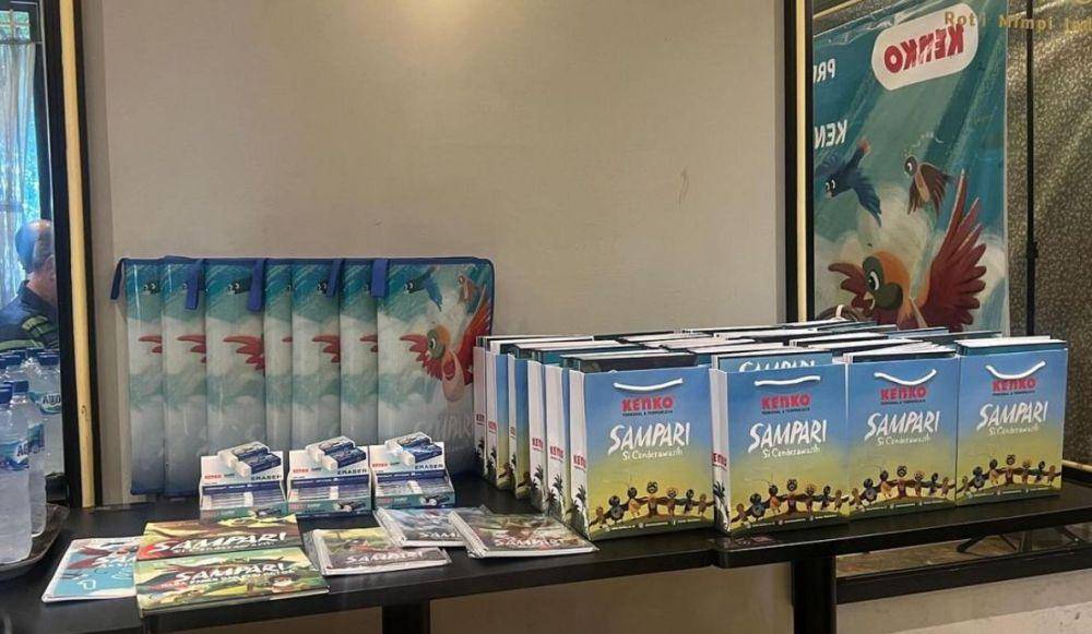 Acara konferensi pers Kenko Stationery x Sampari (Instagram.com/Michael Jakarimilena)