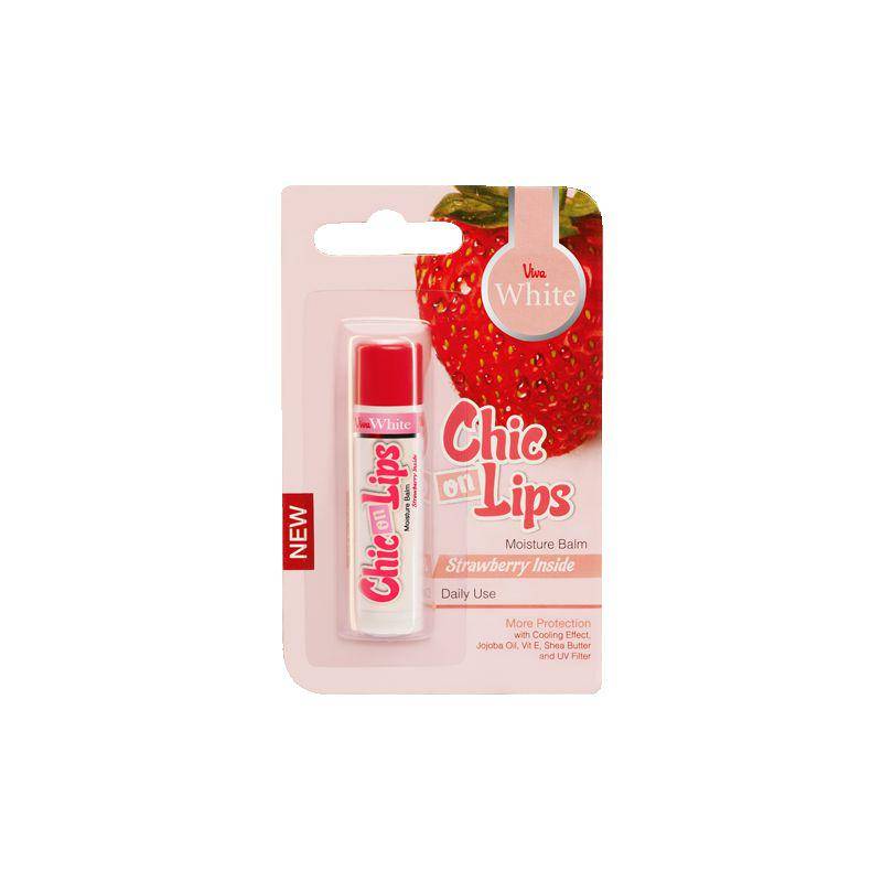 Viva Cosmetic Moisture Balm Chic on Lips (vivacosmetic.com)