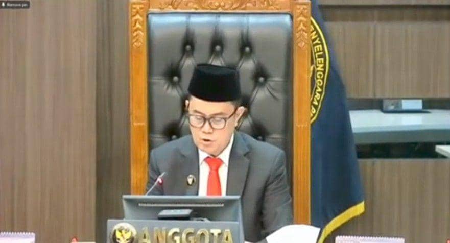 DKPP saat membacakan putusan kasus Bawaslu OKU. (IDN Times/istimewa)