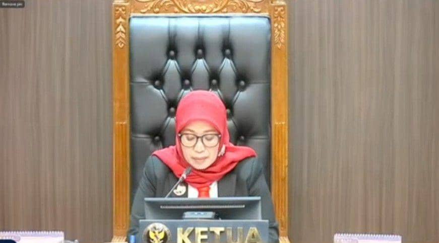 DKPP saat membacakan putusan dalam kasus Bawaslu OKU. (IDN Times/istimewa)