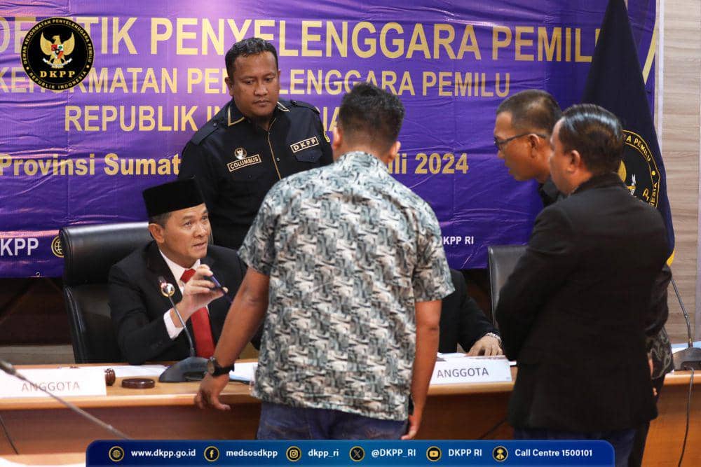DKPP periksa anggota Bawaslu OKU beberapa waktu lalu. (IDN Times/istimewa)