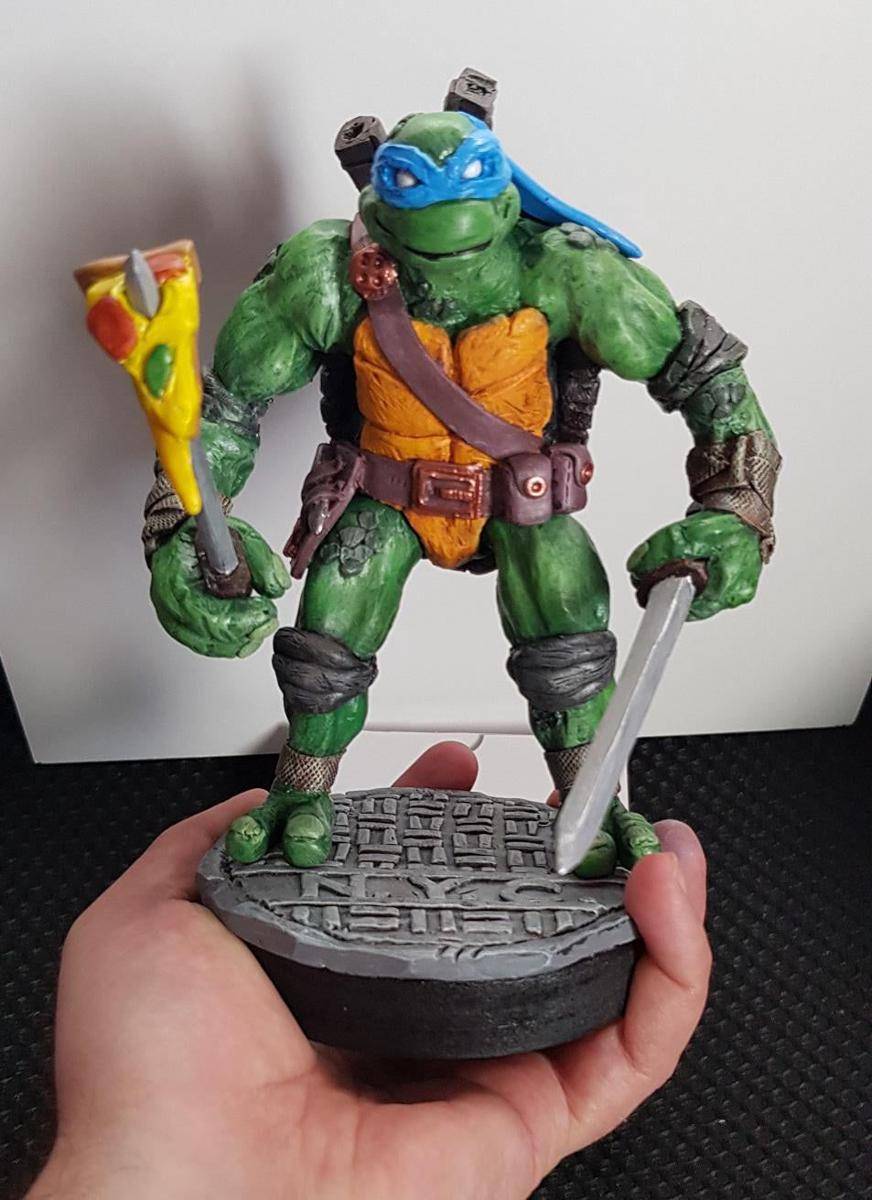 kreasi buatan tangan Teenage Mutant Ninja Turtles (reddit.com/user/Zuljaras)