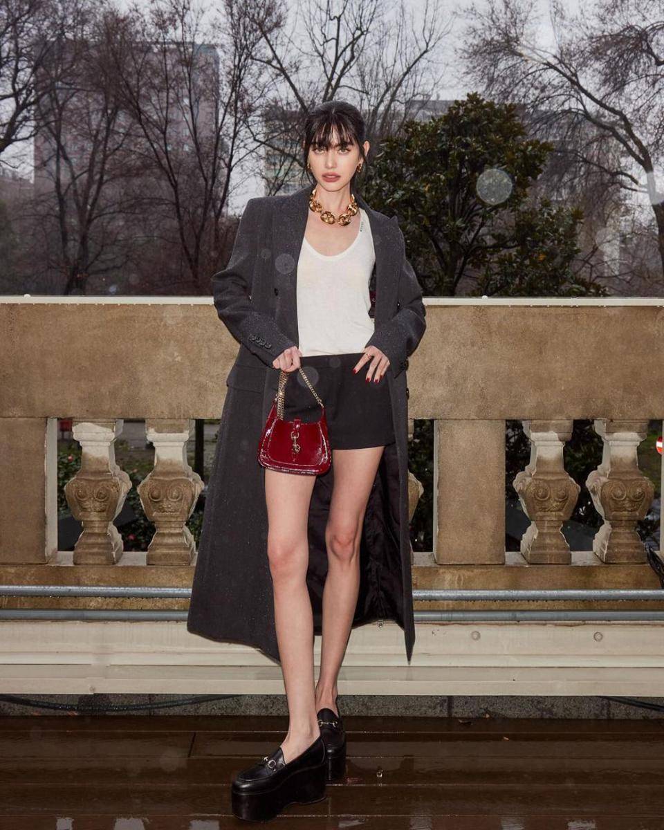inspirasi edgy style ala Davika Hoorne (instagram.com/davikah)