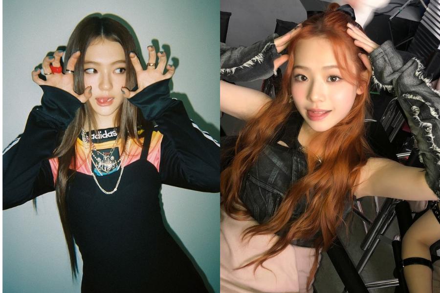Ella MEOVV (instagram.com/meovv.offcl) | Seowon UNIS (instagram.com/unis.offcl)