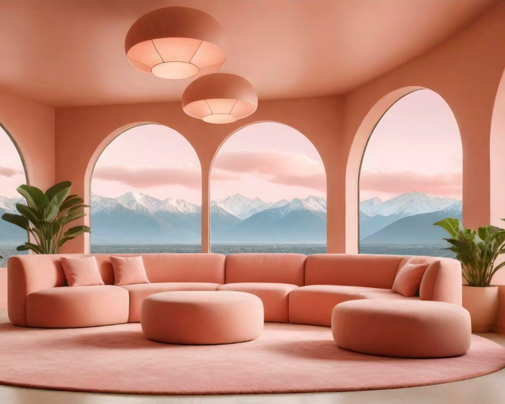ilustrasi sofa melingkar (freepik.com/freepik)