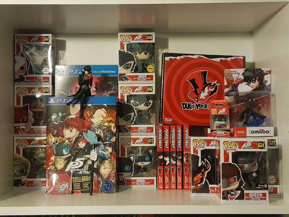 potret koleksi game Persona (reddit.com/user/MrRampage11410)