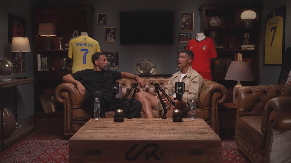 potret studio YouTube Cristiano Ronaldo (youtube.com/rioferdinandpresents)