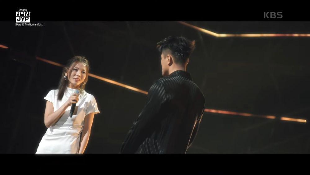 potret perayaan 30 tahun debut Park Jin Young (youtube.com/kbskpop)