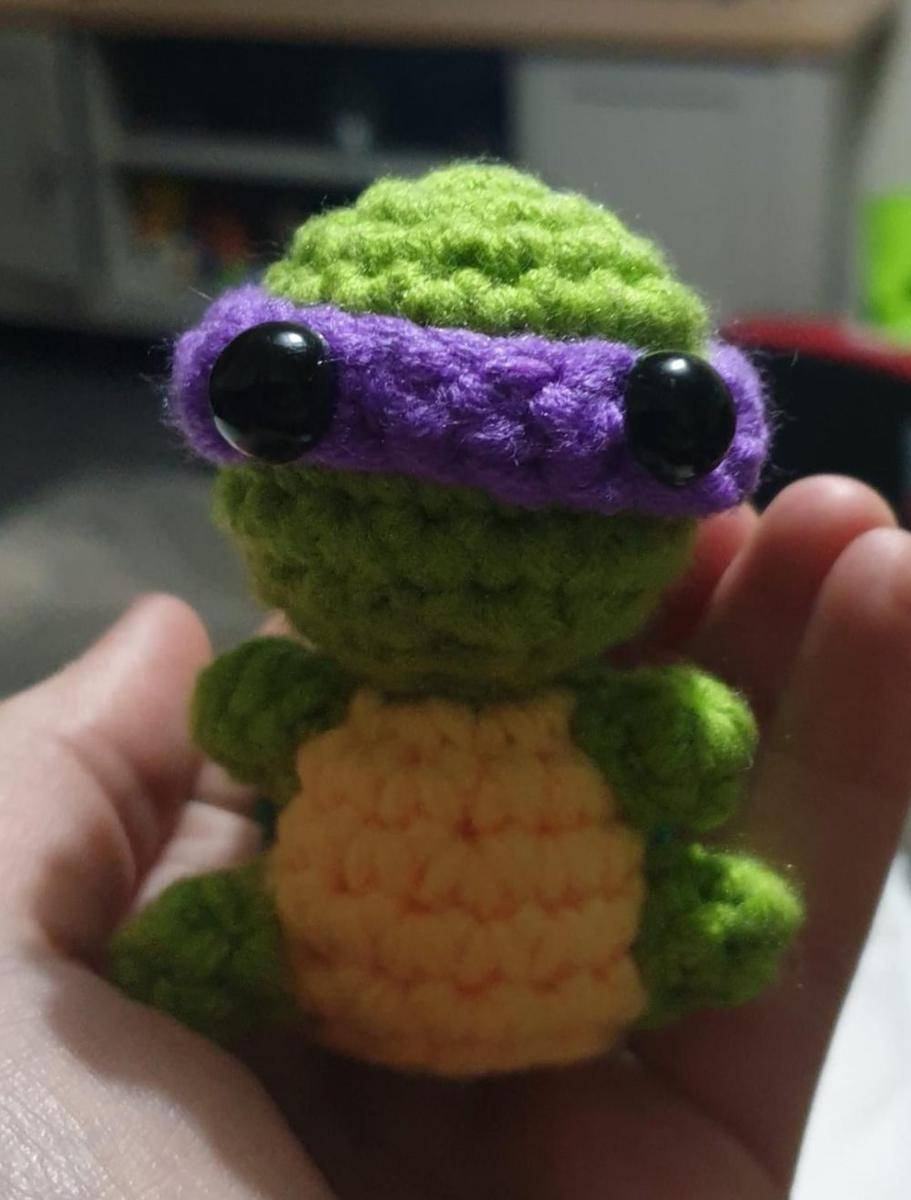 kreasi buatan tangan Teenage Mutant Ninja Turtles (reddit.com/user/GizzaCuppaTay)