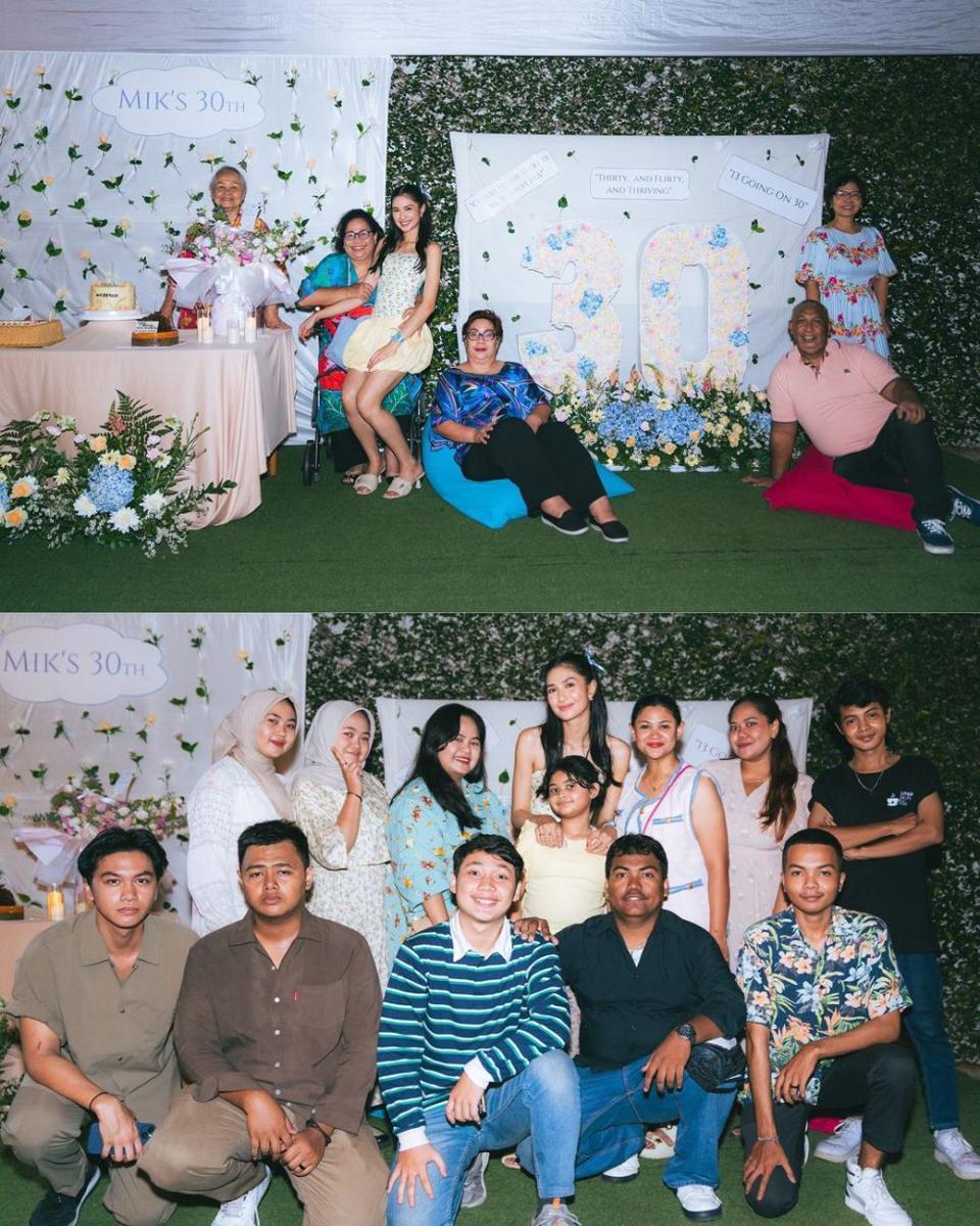 potret ultah ke-30 Mikha Tambayong (instagram.com/miktambayong)