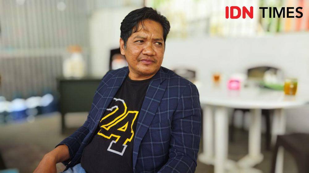 Direktur Lembaga Bantuan Hukum (LBH) Sikap Ebin Marwi, Selasa (17/8/2024). (IDN Times/Sri.Wibisono)