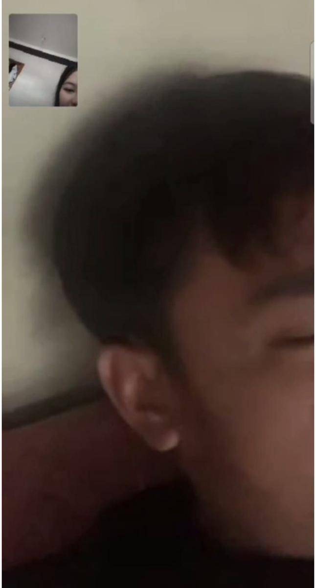 Tangkapan layar video seorang guru SMK Negeri di Pinrang, Sulawesi Selatan (Sulsel), memaksa siswi video call sex/Istimewa