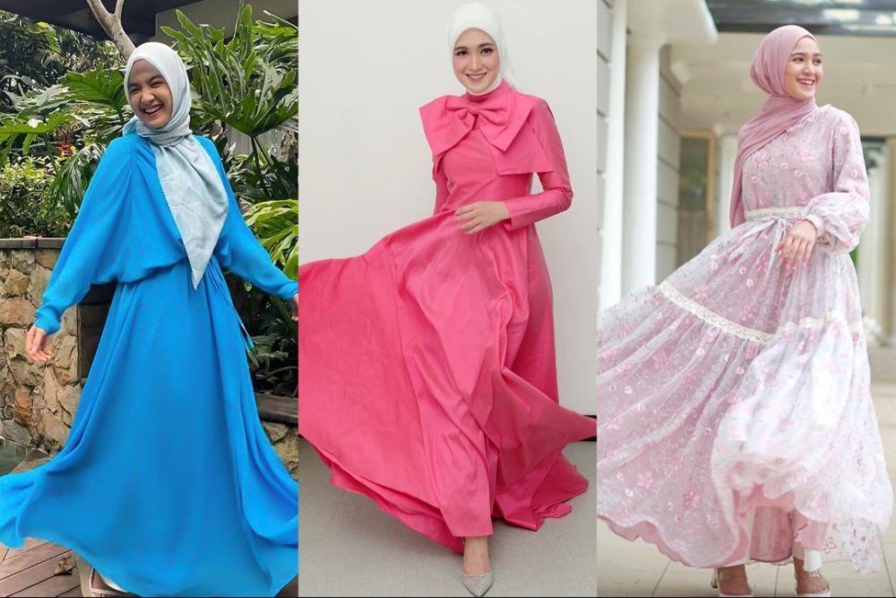 7 Ide OOTD Hijab Colorful ala Cut Syifa, Trendi Abis!