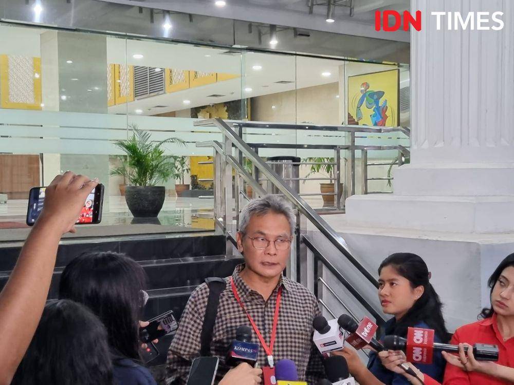 Mantan juru bicara KPK, Johan Budi ikut seleksi Capim KPK (IDN Times/Ilman Nafi'an)
