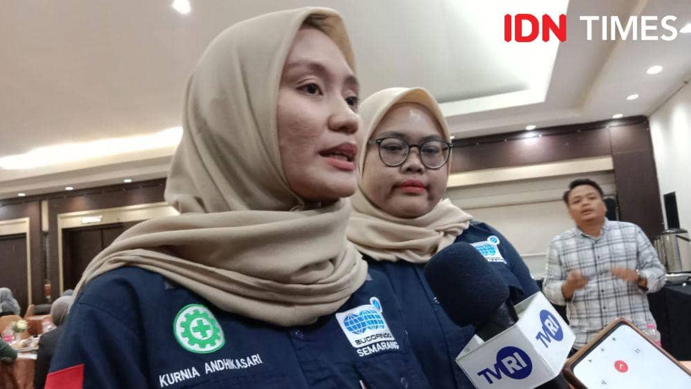 Surveyor Sucofindo Semarang, Kurnia Andikasari. (IDN Times/Fariz Fardianto)