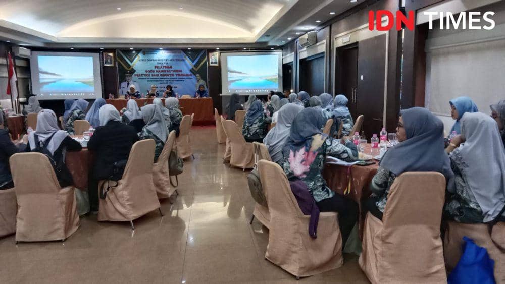Pelatihan Good Manufacturing Practice (GMP) diadakan Sucofindo bersama Dinas Perindustrian Kota Semarang. (IDN Times/Fariz Fardianto)