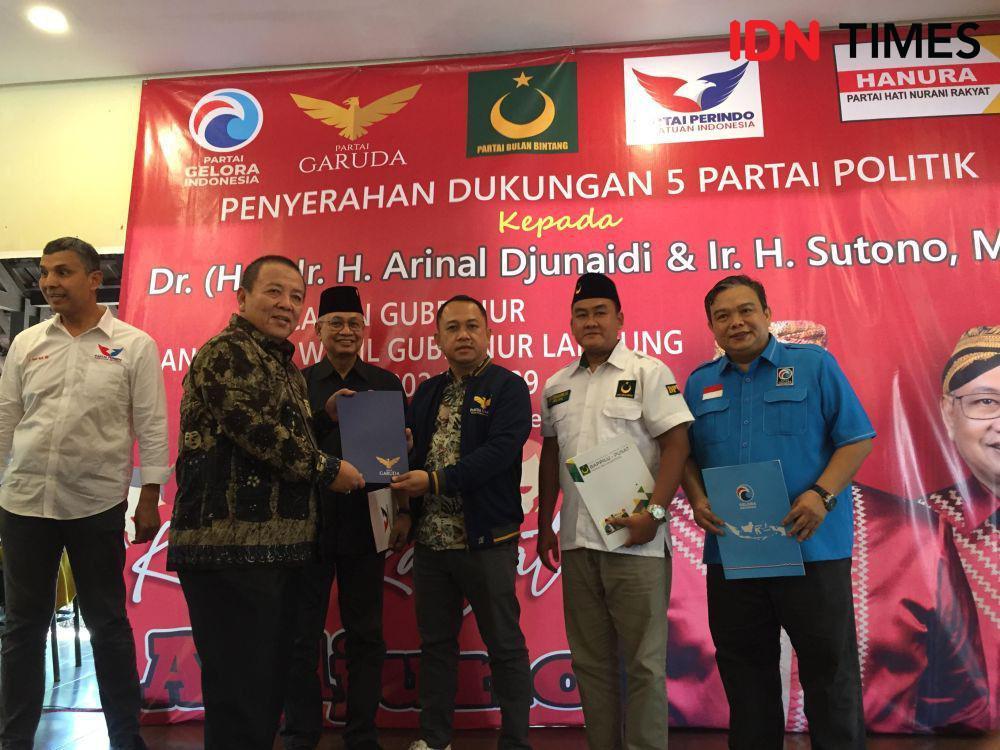 5 Partai Non Parlemen Deklarasi Dukungan untuk Ardjuno