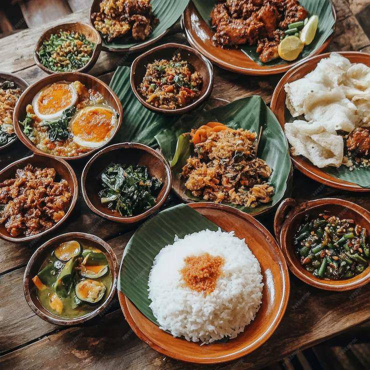 Ilustrasi kuliner malam (freepik.com/jcomp)