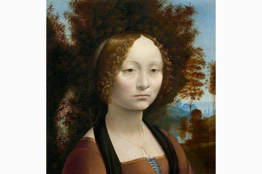 ilustrasi Ginevra de' Benci (dok. National Gallery of Art)