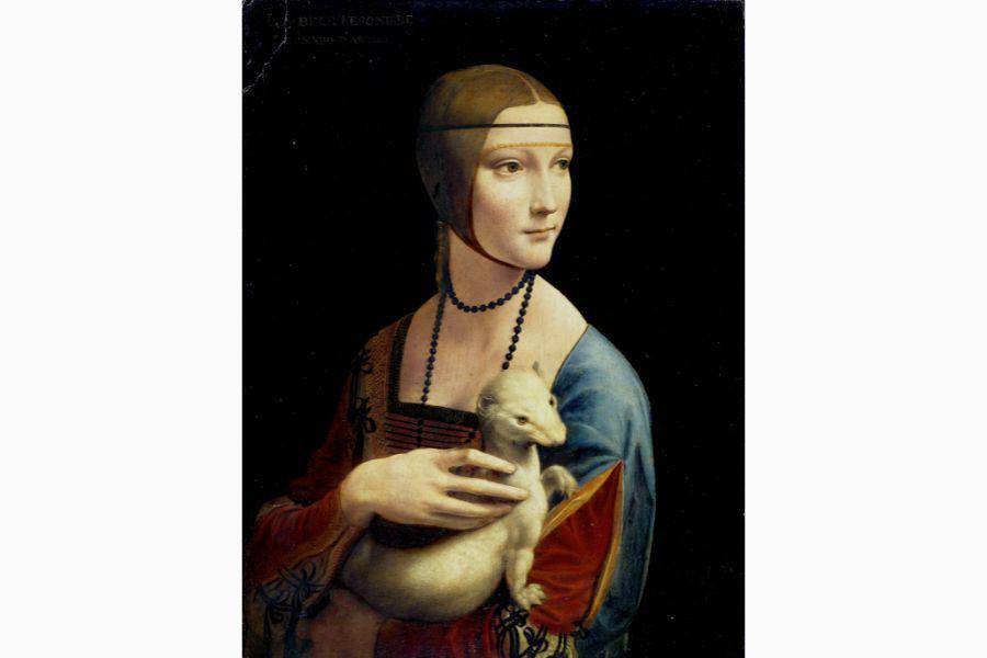ilustrasi lukisan Lady with an Ermine (dok. WikiArt)