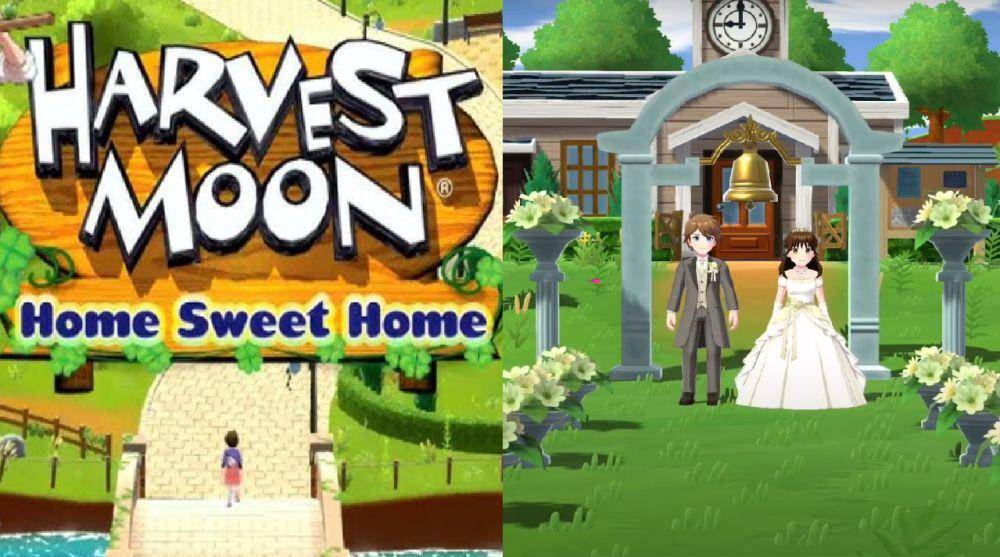 pernikahan Justin dan Christina dalam Harvest Moon: Home Sweet Home (dok. Natsume/Harvest Moon: Sunshine Island)