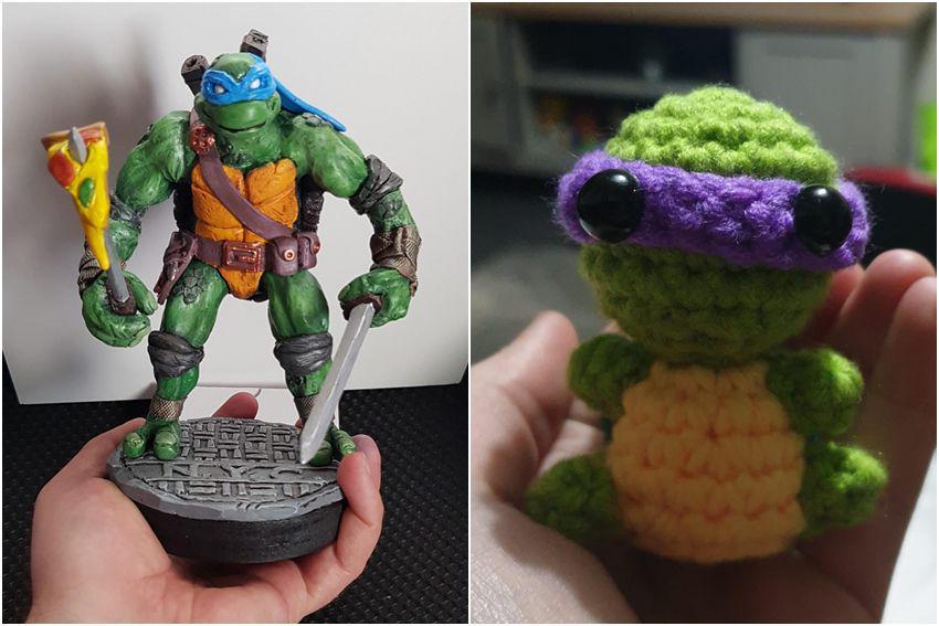 8 Kreasi Buatan Tangan Teenage Mutant Ninja Turtles, Beragam!