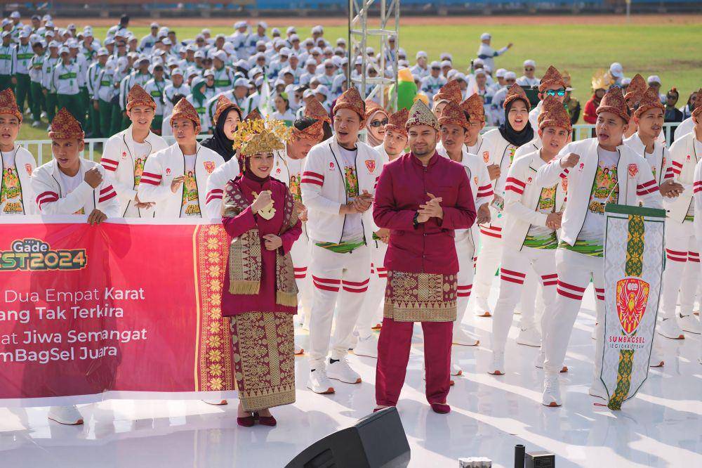 PT Pegadaian menggelar acara The Gade Fest 2024 yang merupakan ajang unjuk mengekspresikan minat, bakat dan talenta, serta kreativitas karyawan di bidang olahraga dan seni. (dok. Pegadaian)