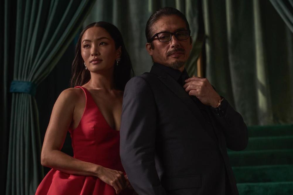 Anna Sawai dan Hiroyuki Sanada menjadi pemeran asal Jepang pertama yang memenangkan Emmy Awards. (instagram.com/shogunfx)