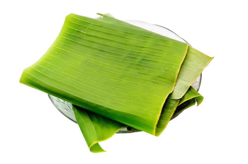 ilustrasi daun pisang (vecteezy.com/jirawatfoto)