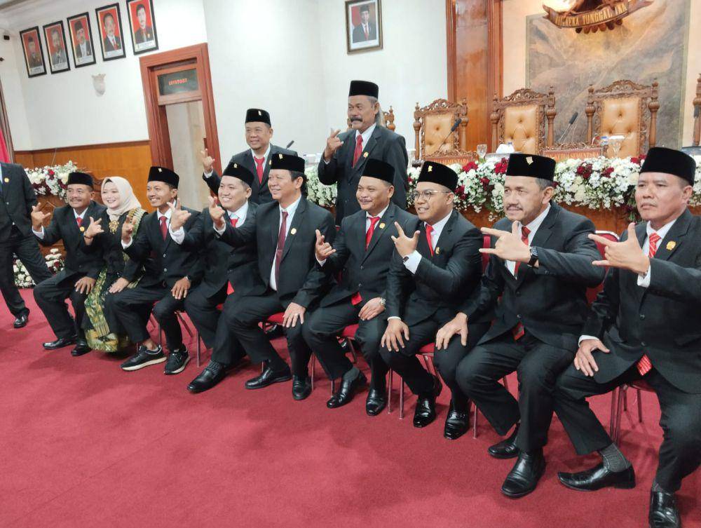 Anggota fraksi PDIP di DPRD Tulungagung. IDN Times/ Bramanta Pamungkas
