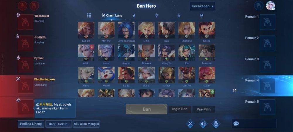 fase draft pick di Honor of Kings (dok. TiMi Studio Group/Honor of Kings)