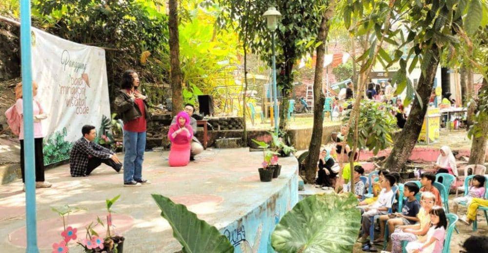 Pemerintah Kota Yogyakarta memperkuat branding Kampung Wisata Cokrodiningratan dengan meluncurkan logo baru yang diberi nama "Kasaningrat". (Instagram/kasaningrat)