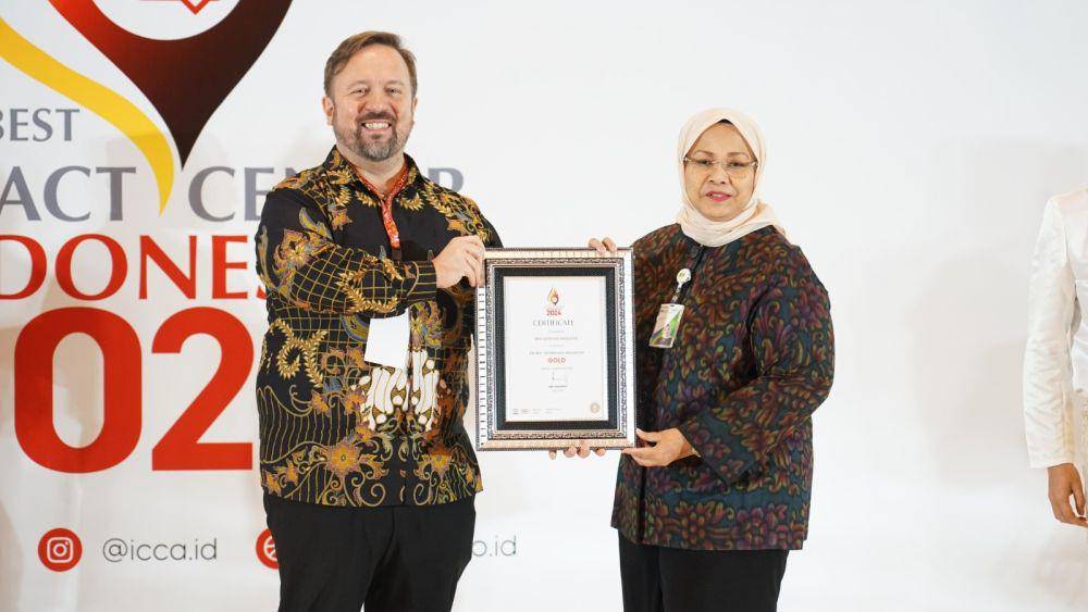 BPJS Ketenagakerjaan kembali menunjukkan prestasinya dengan meraih enam penghargaan bergengsi dalam ajang The Best Contact Center Indonesia (TBCCI) 2024. (Dok. BPJS Ketenagakerjaan)
