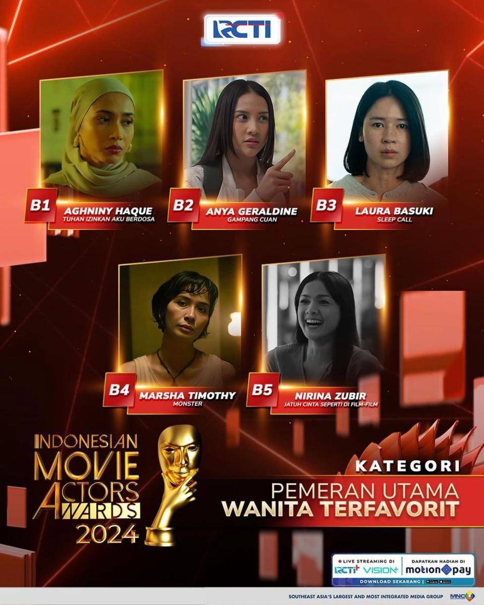 Daftar nominasi IMA Awards 2024 (instagram.com/imaawards)