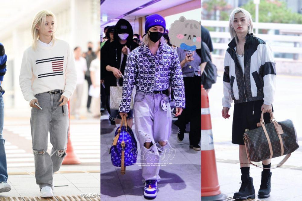7 Gaya OOTD Kekinian ala Felix Stray Kids, Kece Maksimal!