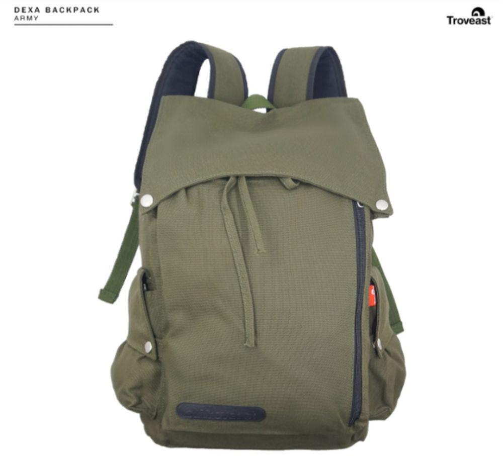 Troveast Tas Ransel Backpack Canvas Dexa (troveast.com)