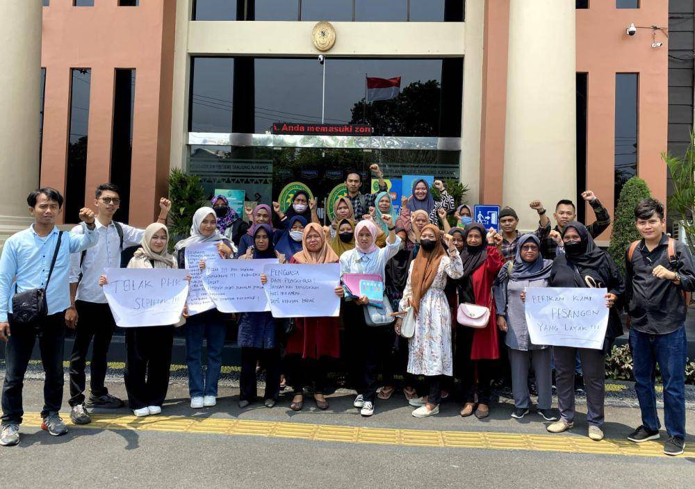 17 buruh perempuan Lampung mantan pekerja PT. Philips Seafood Indonesia menang di MA (IDN Times/Istimewa)
