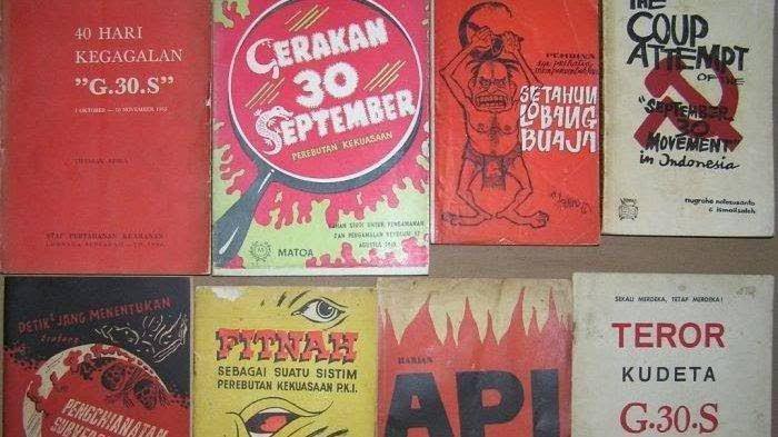 Buku tentang peristiwa G30S (Davidelit via Wikipedia)