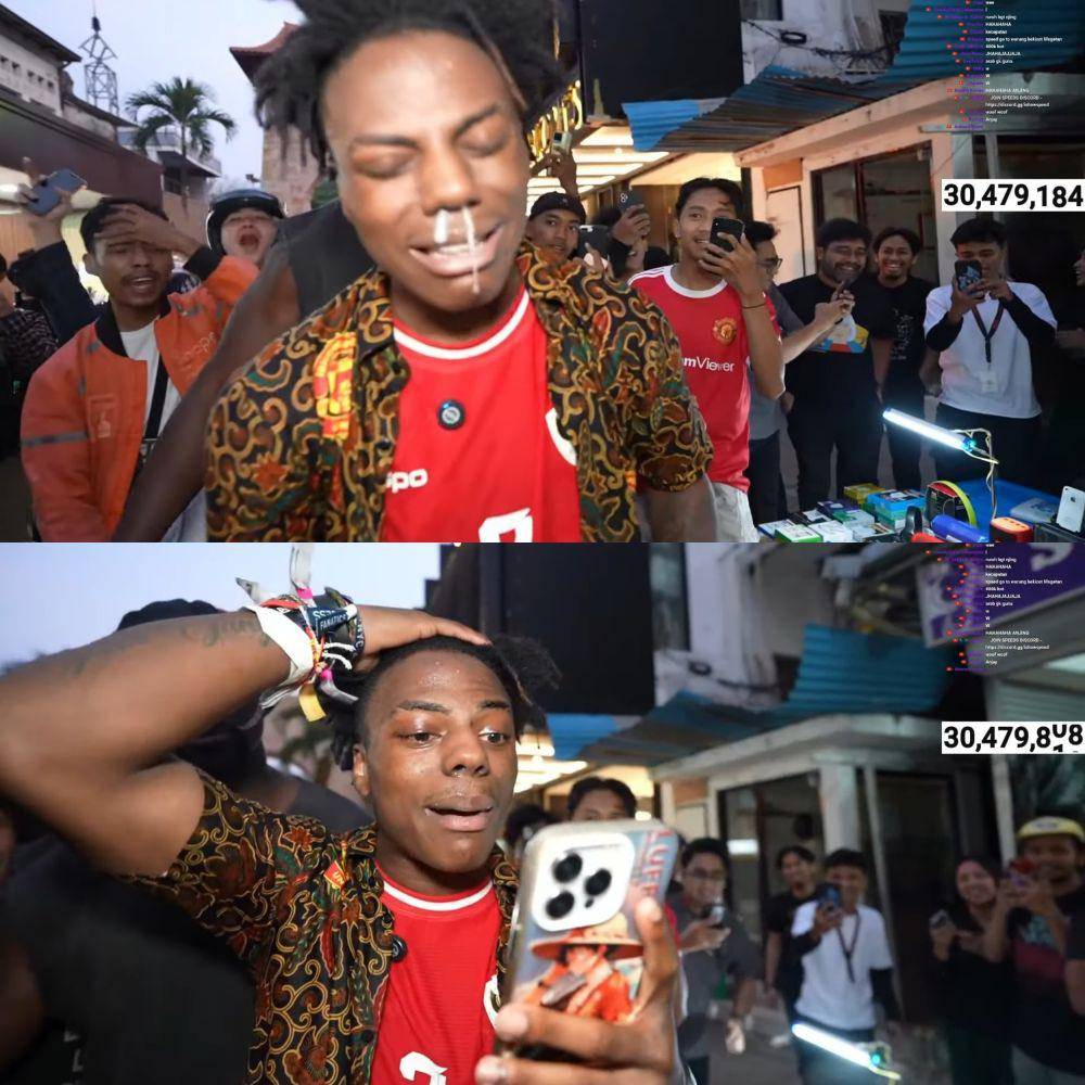 YouTuber IShowSpeed di Indonesia (YouTube.com/IShowSpeed)