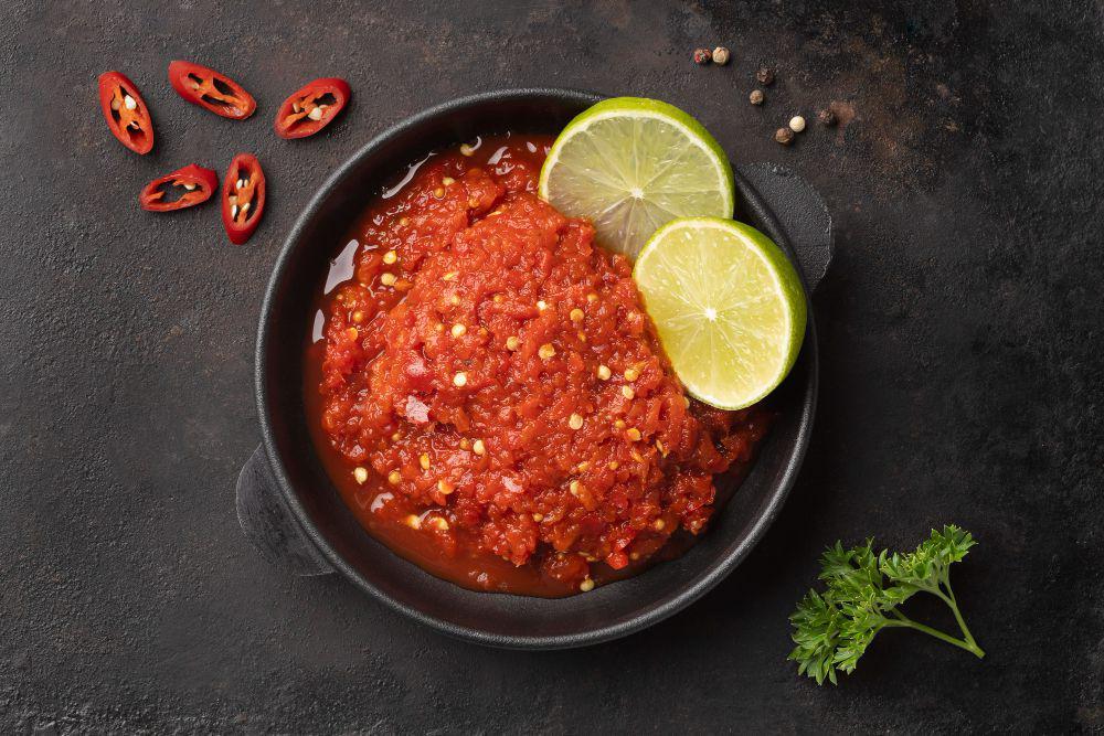 ilustrasi resep sambal mentah (freepik.com/freepik)