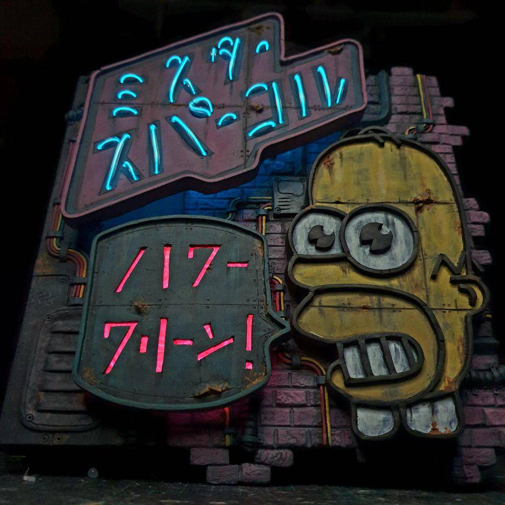 karya buatan tangan The Simpsons (reddit.com/user/zanvonzed)