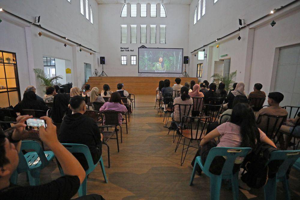 Launching film dokumenter Nuraga Bhumi di Medan berlangsung di Pos Bloc, Medan, Selasa (17/9/2024) sore. (Dok. Nuraga Bhumi Institute)