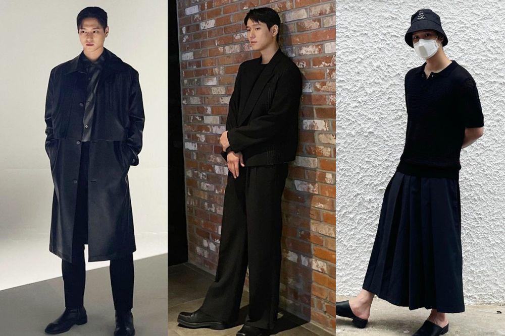 7 Ide Styling Outfit Hitam ala Go Kyung Pyo, Andalan Cowok Mamba