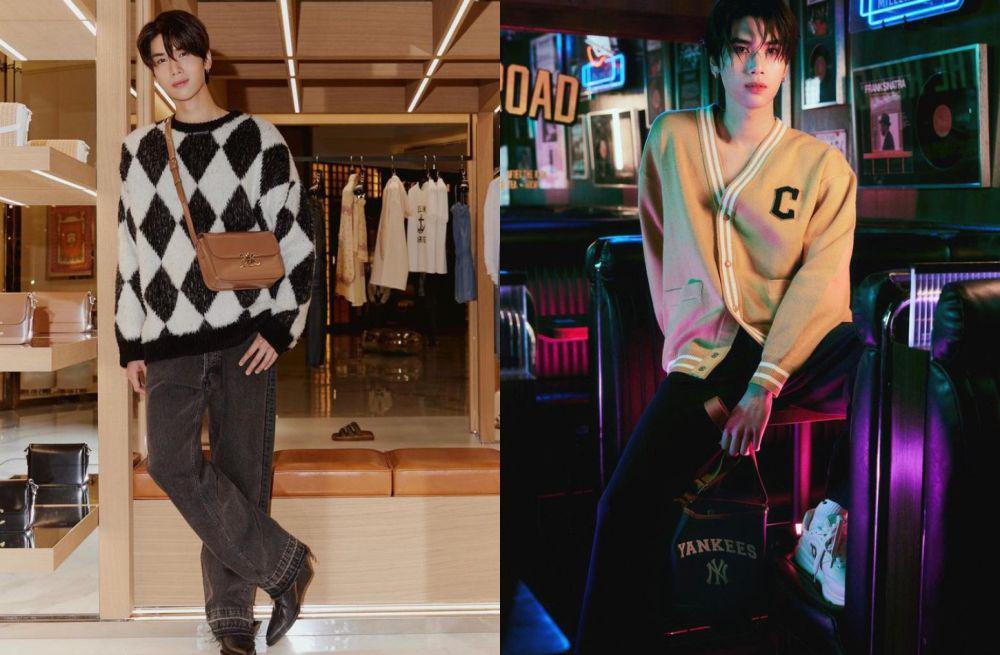 7 Rekomendasi OOTD Knitwear ala Dunk Natachai, Comfy Abis!
