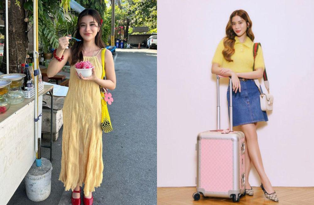 9 Rekomendasi Outfit Warna Kuning ala Kao Supassara, Fresh Abis!