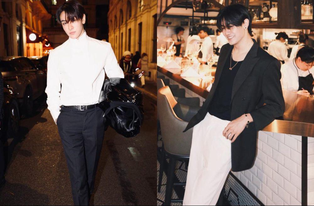 7 Inspirasi Outfit untuk Fine Dining ala Joong Archen, Berkelas!