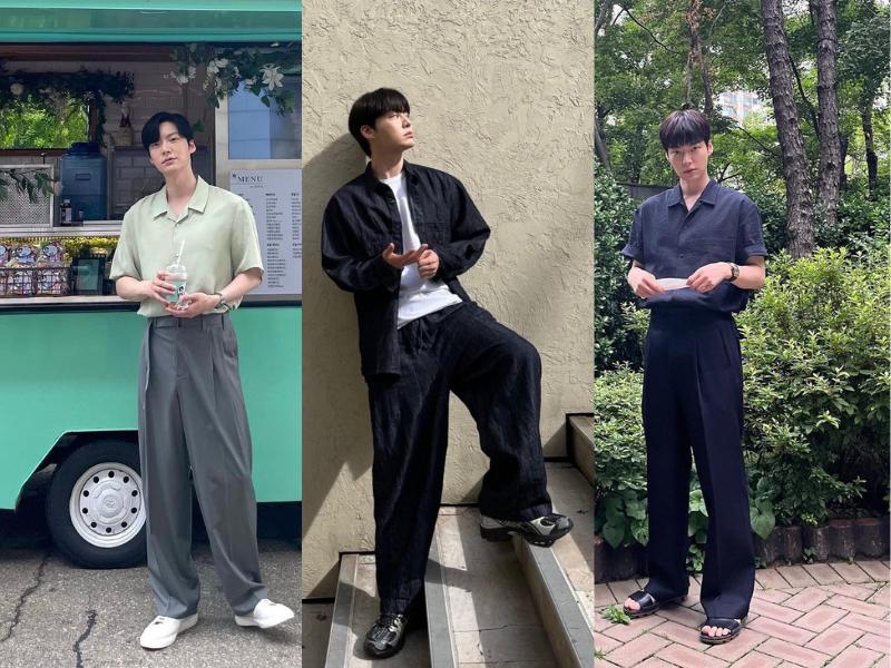 8 Ide Mix and Match Kemeja ala Ahn Jae Hyun, Boyfriendable Abis!