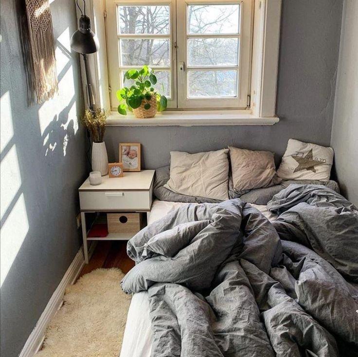 ide dekorasi kamar tidur single bed dengan barang antik (bamtekhome.com.au)