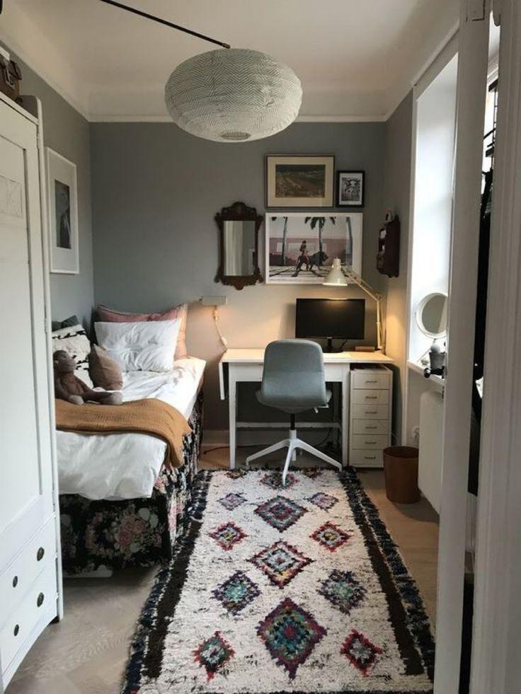 ide dekorasi kamar tidur single bed dengan barang antik (boredpanda.com)